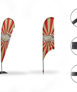 Oriflamme Promotion - Attirez l'Attention avec des Voiles Publicitaires Élégantes