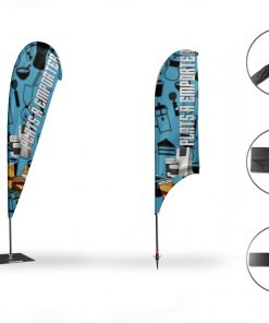 Oriflamme  pour Laverie - Attirez Plus de Clients dès Aujourd'hui