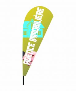 Drapeau - Bannière - Oriflamme Agence immobilière