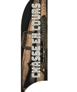 Drapeau - beach-flag - bannière - voile publicitaire - oriflamme Chasse en cours