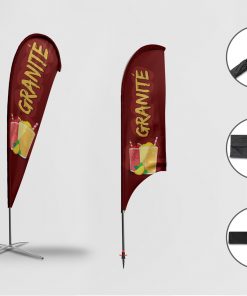 Drapeau - Bannière - Oriflamme Granite