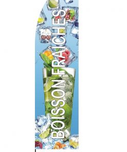 Drapeau - Bannière - Oriflamme Boisson Fraiche