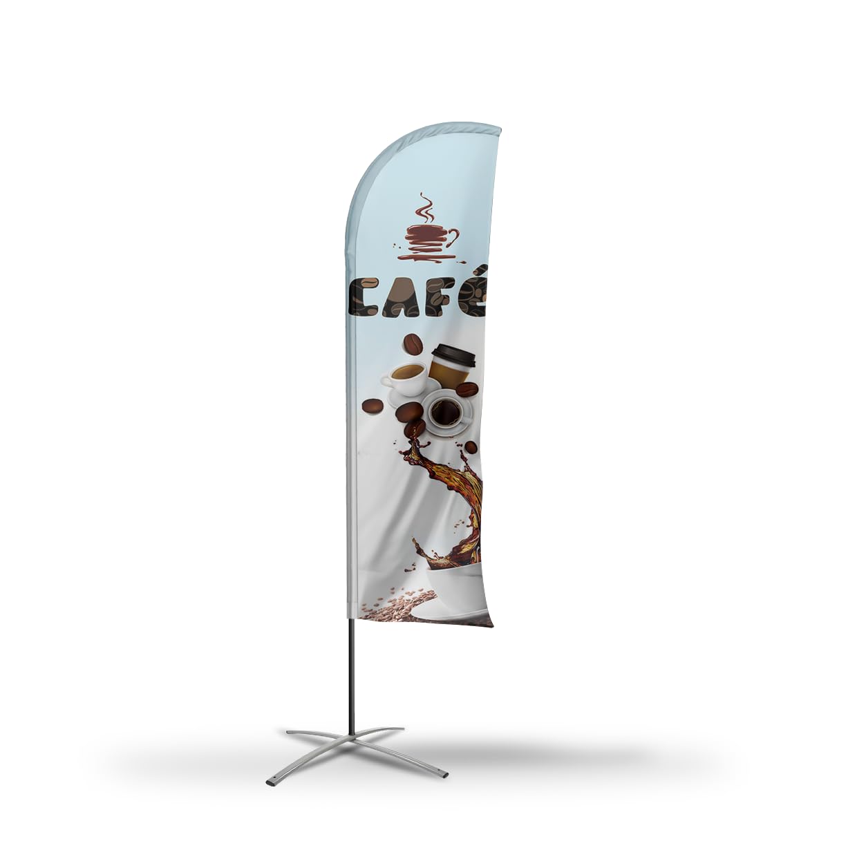 Oriflamme Café – Promotion Visuelle Élégante pour votre Commerce