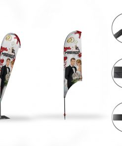 Oriflamme pour Mariage – Élégance et Personnalisation pour Votre Grand Jour